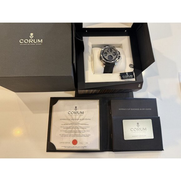 Corum Admirals Cup Seafender Mens Watch 48 MM (Worn Once) - Picture 1 of 6